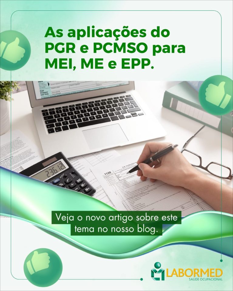 PGR e PCMSO para MEI, ME E EPP – Labormed
